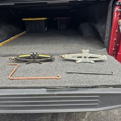Two Car Scissor Jacks 