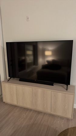 65” LG Flat Screen TV with Soundbar