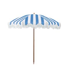 6.5FT Outdoor Patio Umbrella with Fringe, Boho Beach Umbrella