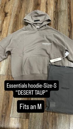 Essentials hoodie desert taup