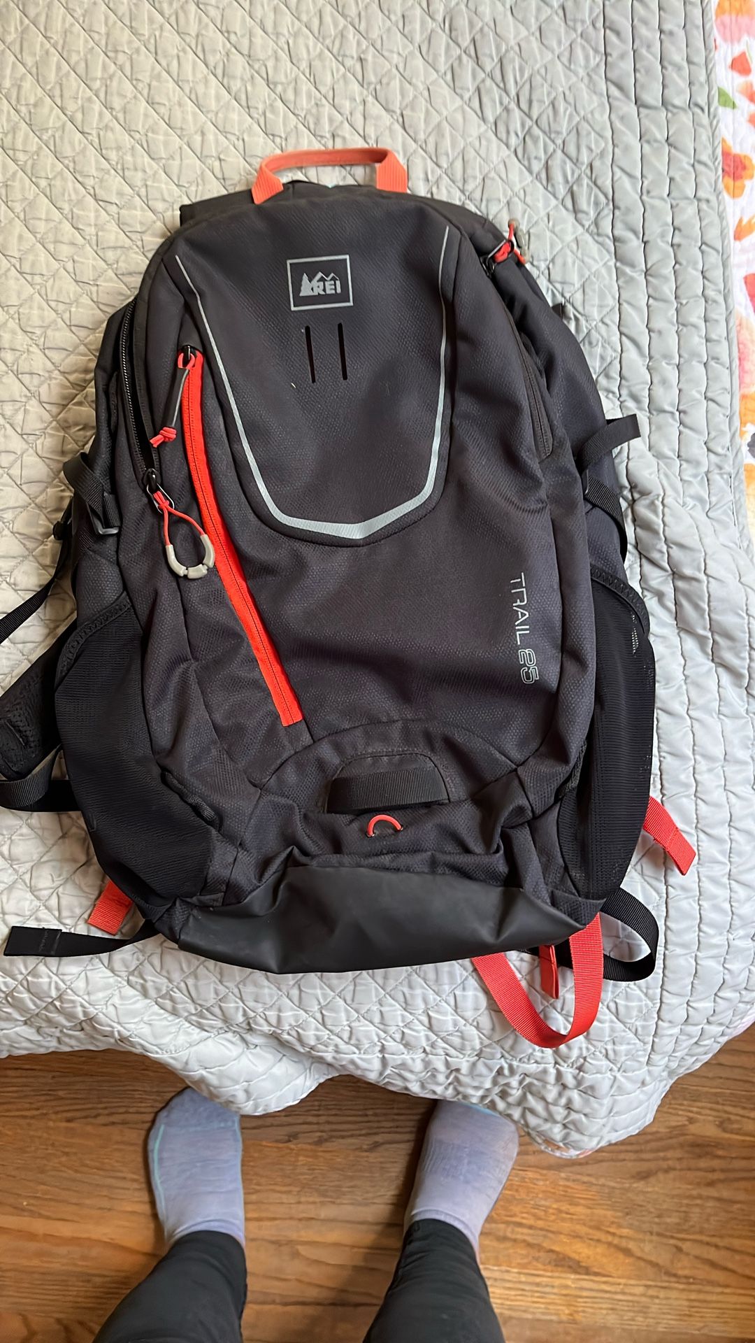 Rei Black Backpack