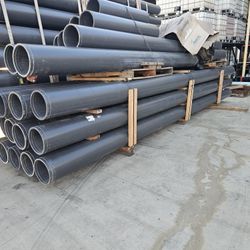 Schedule 80 10" PVC and Victaulic Fittings 
