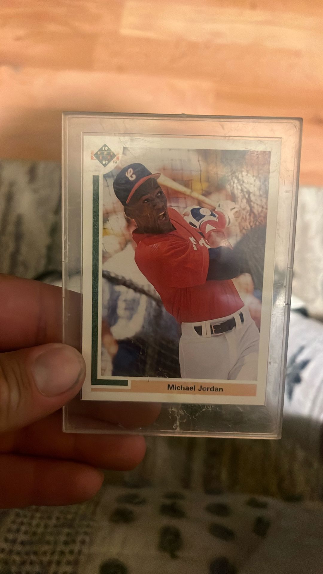 Michael Jordan Baseball Card
