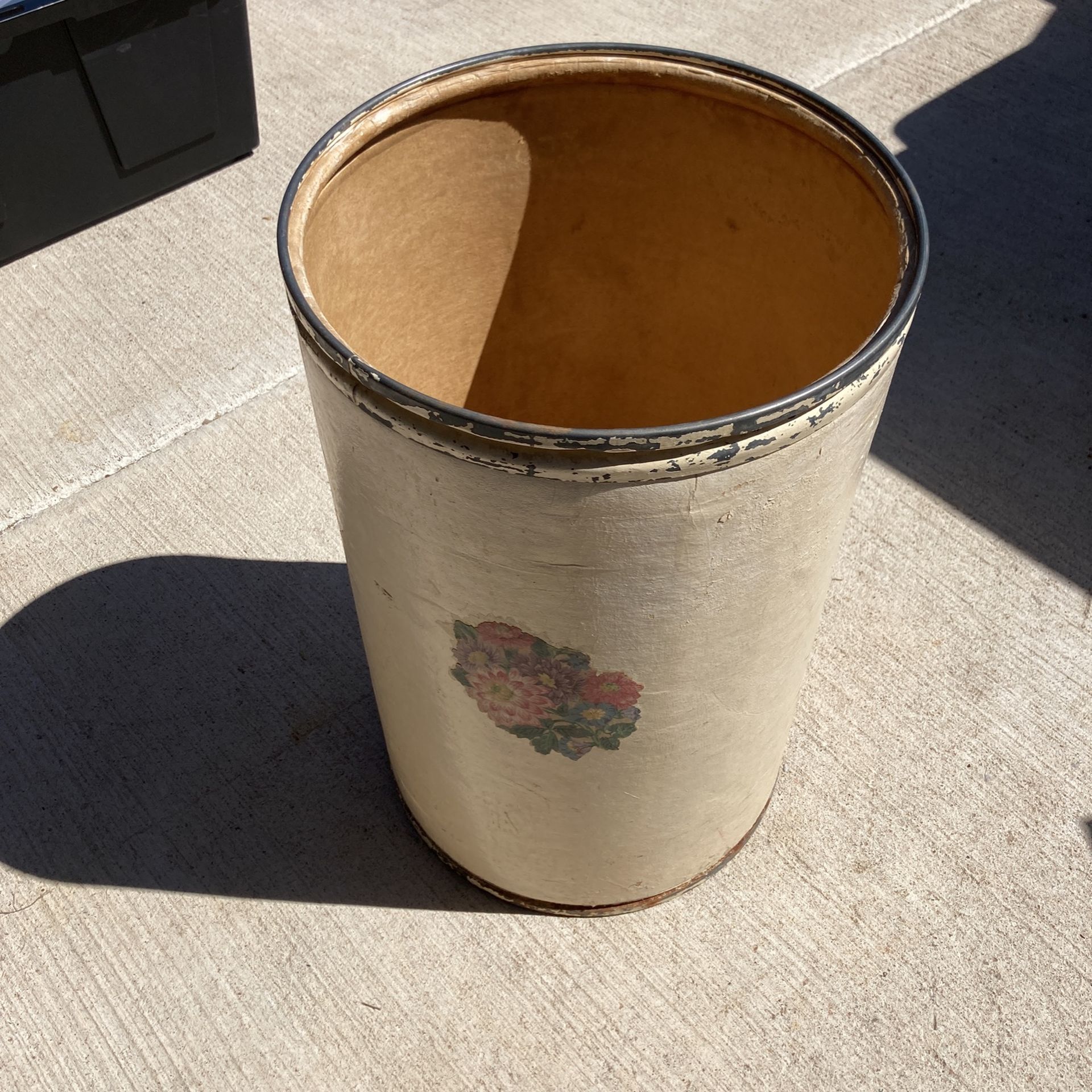 Antique Heavy Duty Cardboard Container 