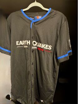 San Jose Earthquakes baseball jersey