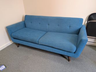 Turquoise MCM couch