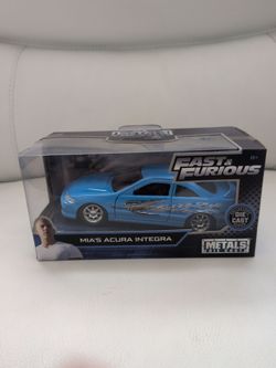 Fast & Furious Mia's Acura Integra Die Cast