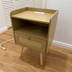 Night Stand W/ Charging Ports