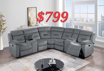 SECTIONAL RECLINER SPECIALS FINANCING IS AVAILABLE IS EASY CREDIT NO CREDIT IS OK