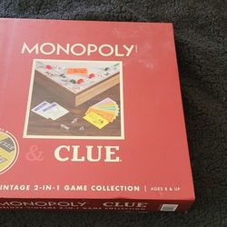 Deluxe Monopoly And Clue Game