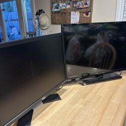 Tv And A Monitor 