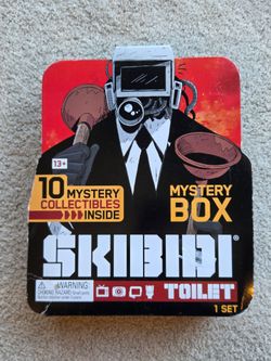 NEW Skibidi Toilet Exclusive Mystery Box 10 Collectibles Inside Sealed Bonkers
