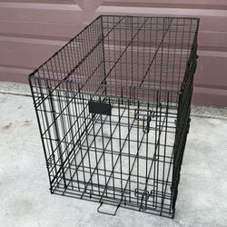 36” Dual Door Pet Crate/Kennel/Cage