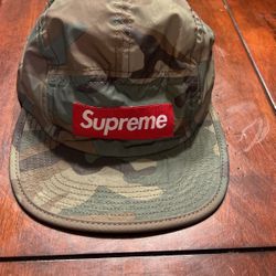 Supreme Reflective Camo Camp Woodland Green FW18