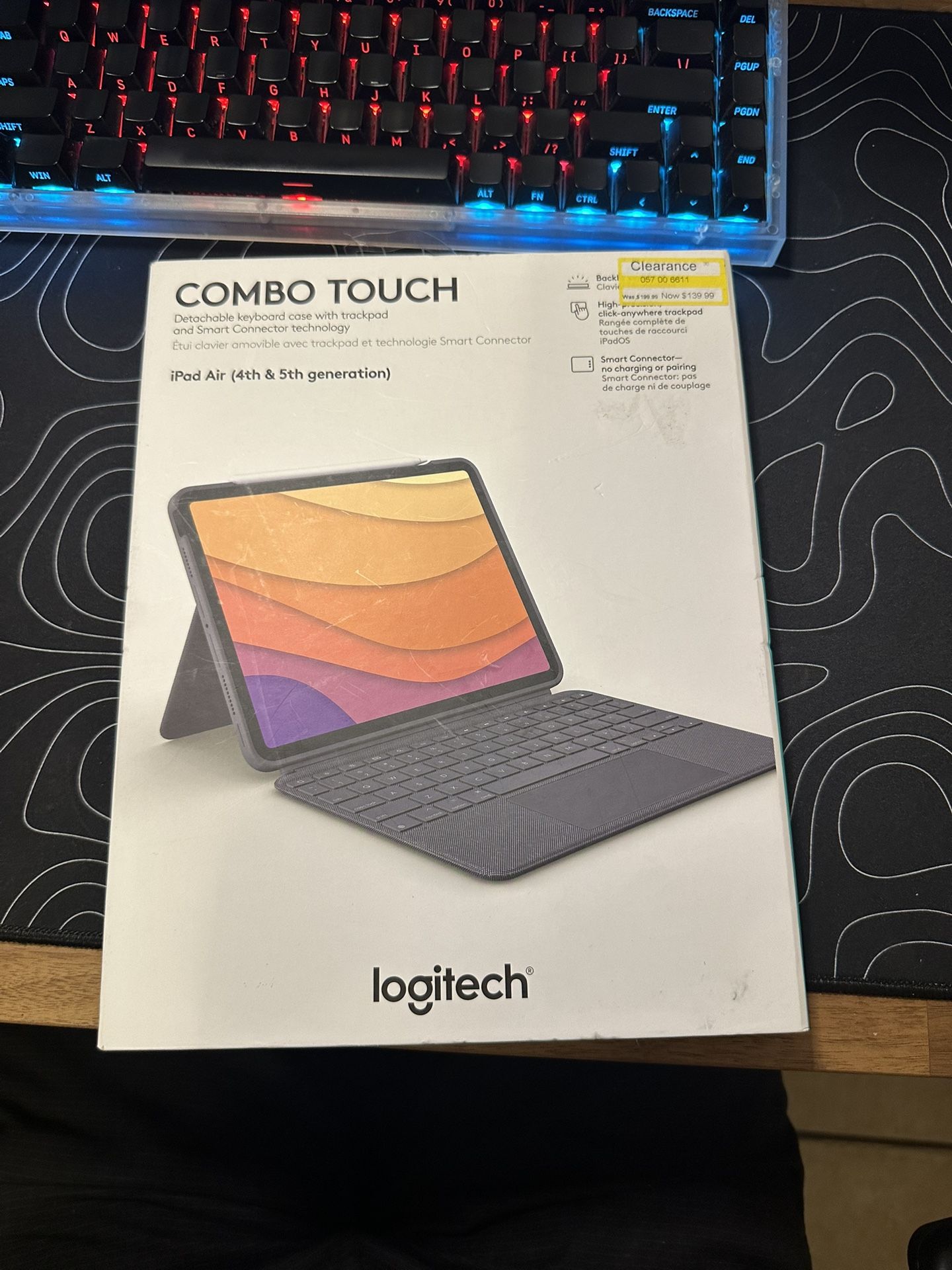 iPad Air 4th & 5th Gen Logitech Keyboard Cover