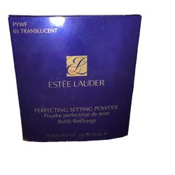 Estee Lauder Perfecting Setting Powder Refill 01 TRANSLUCENT 0.24 Oz./6.9 g NIB