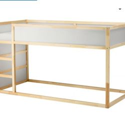 TWIN LOFT STYLE BED ( & NIGHT STAND,  DESK)