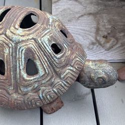 Garden Turtle Tea-light Lantern 