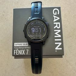 Garmin Fēnix 7 – Sapphire Solar Edition 47 mm Smartwatch