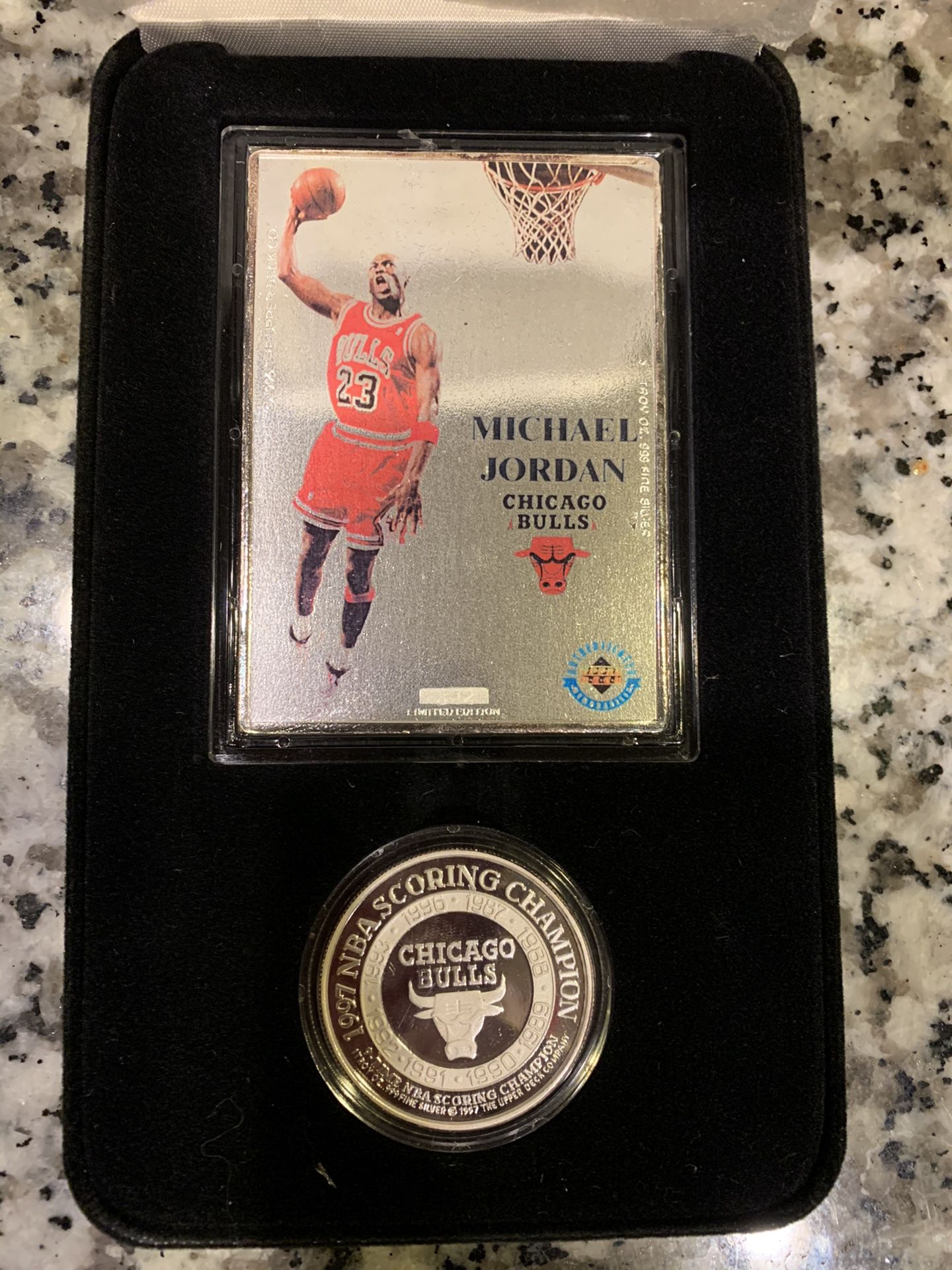 Michael Jordan Pure Silver .999 4oz Rare