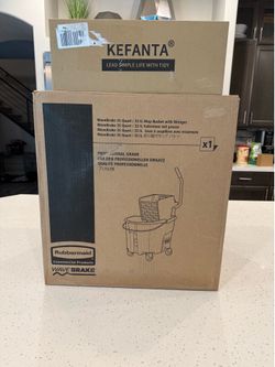 Rubbermaid Commercial Wavebrake 35  &  KeFanta Commercial Mop