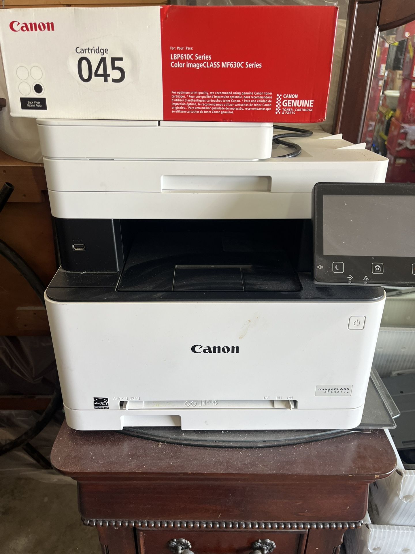 Canon Lazer Jet Printer With 3 Cartridges