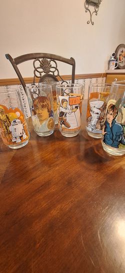 Star wars collectible glasses