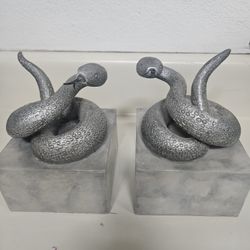 Snake Bookends 