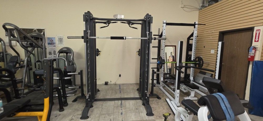 ETE Smith Machine / Functional Trainer Gym Equipment Exercise Fitness Weight Workout Machine
