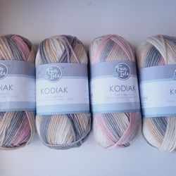 Yarn Destash: Kodiak Space Dyes