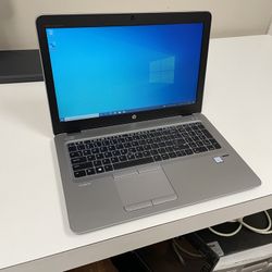 HP EliteBook 850 G4 15” Laptop 2.5ghz Core i5-7200U 16GB RAM 256GB Flash Webcam WiFi Windows 10 Pro USB-C