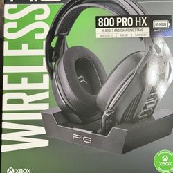 RIG 800 PRO HX Wireless Gaming Headset and Base Station for Xbox One, X/S, PlayStation & PC - Black