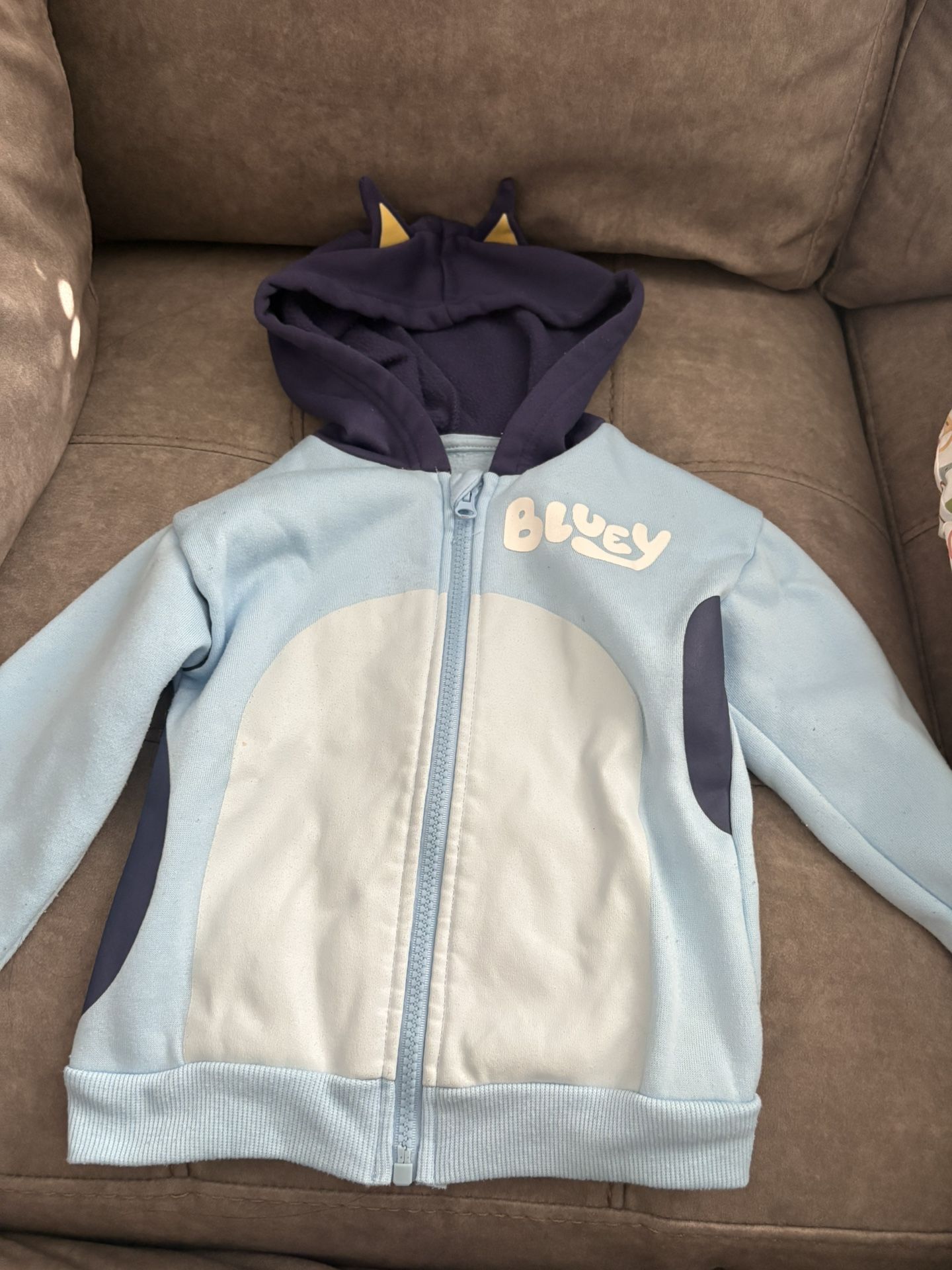 Bluey zip Up Hoodie