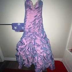 Nike Livas purple corset dress 