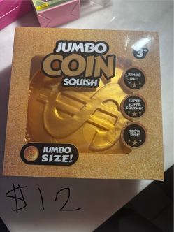 Jumbo coin squishy