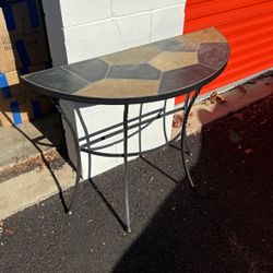 Stone Tile Top Table
