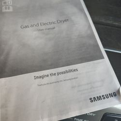 Samsung Gas and Electric Dryer
