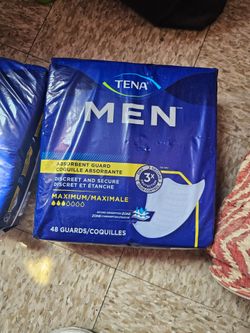 $5 EACH BAG male absorbent guards 48 count