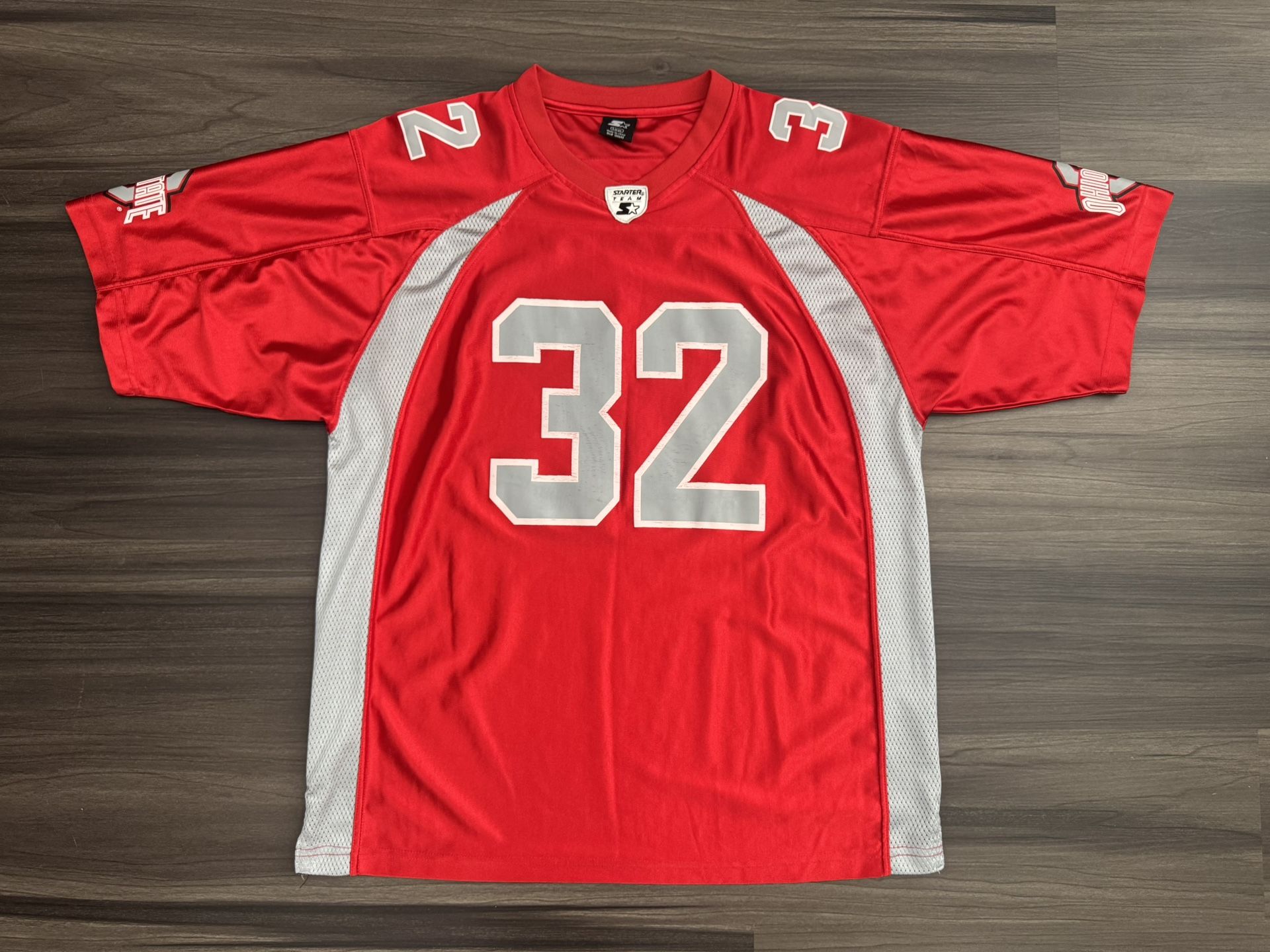 Vintage Starter Ohio State University OSU Buckeyes NCAA Football Jersey Men’s L