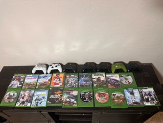 Xbox games and controllers
