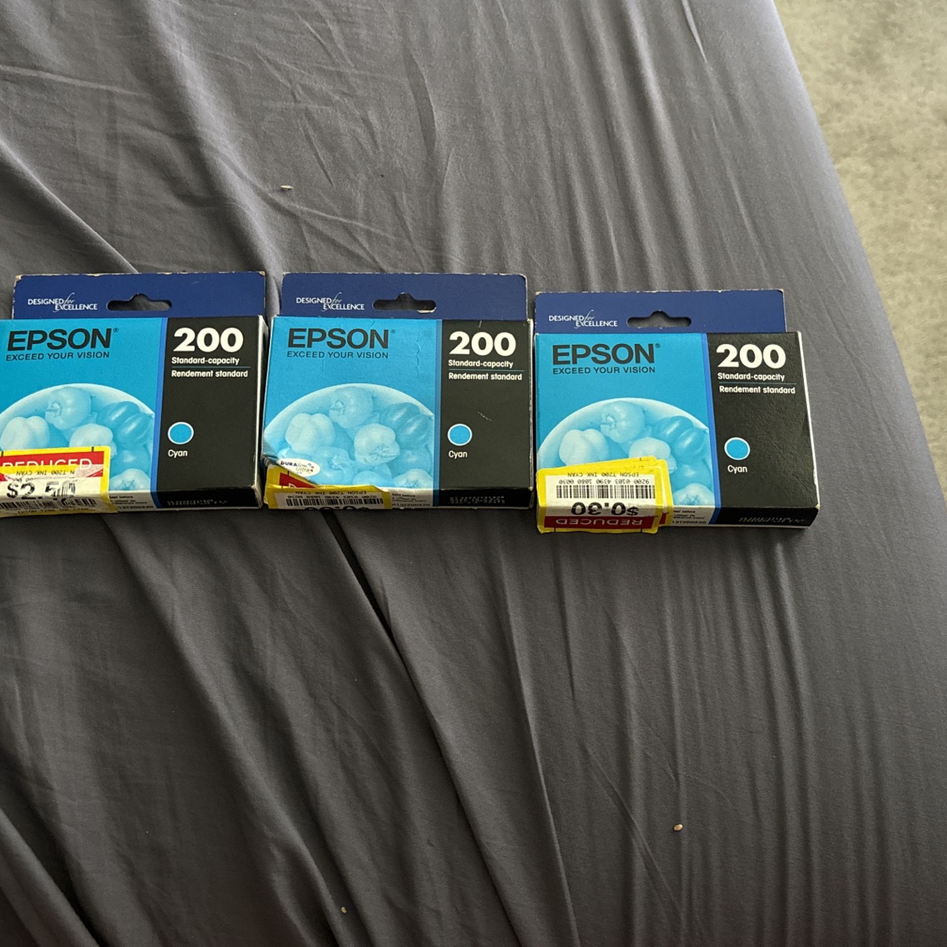 Epson 200 Durabrite Ultra Ink Standard 200 Cyan