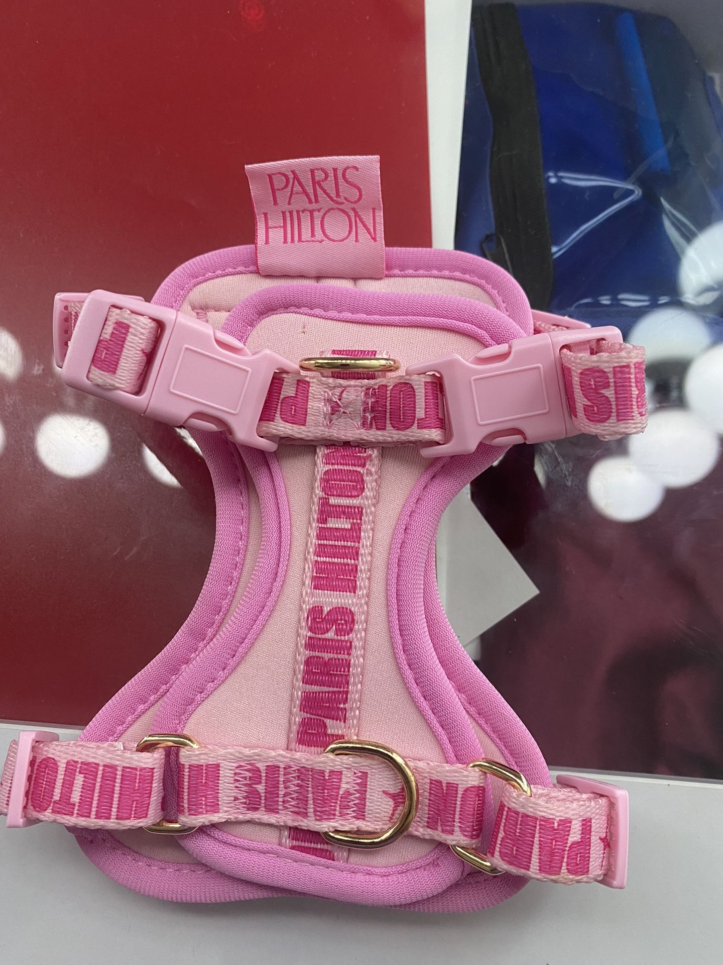 Pink Paris Hilton Dog Fully Body Collar (size: XS)