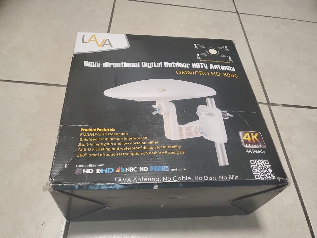 HD TV Antenna , No Cable, No bill, no Dish for local channels