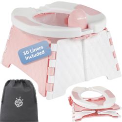 Portable potty training chair