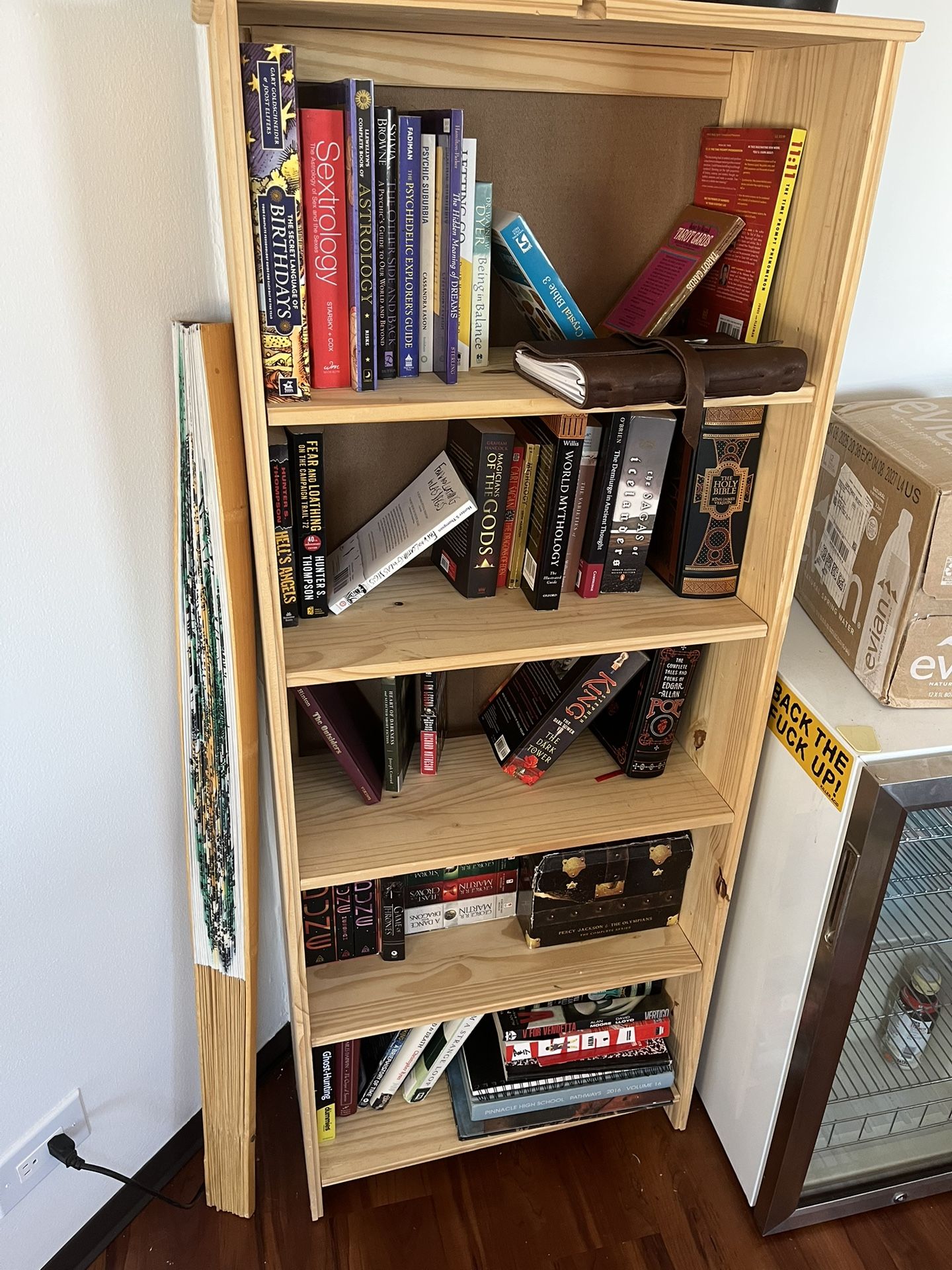 Wooden Bookshelf