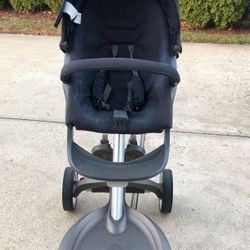 Stokke Xplory Stroller (Graphite gray with Black seat)- Willing To Negotiate. 