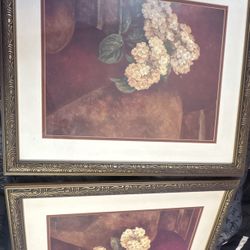 Matching Framed Wall Art Set – Classic Elegant Décor