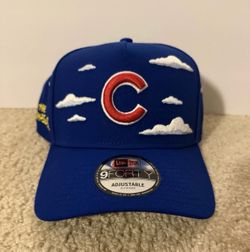 Chicago Cubs MLB Simpsons 'Clouds' New Era 9FORTY A Frame Adjustable Hat