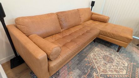 Modern Sectional Leather Sofa