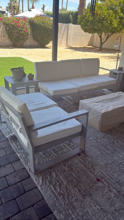 SAFAVIEH Patio 2 Piece Bench Set